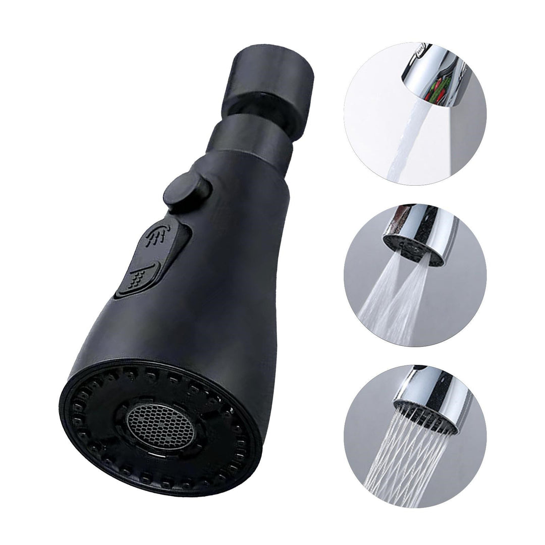 Anti-splash 360 Degree Rotating Water Tap Three Stall Water Saving Faucet Nozzle Adapter